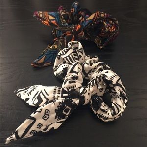 NWOT Urban Outfitters Patterned Hair Scrunchies